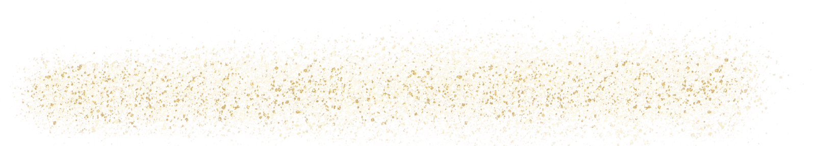 Glitter brush stroke